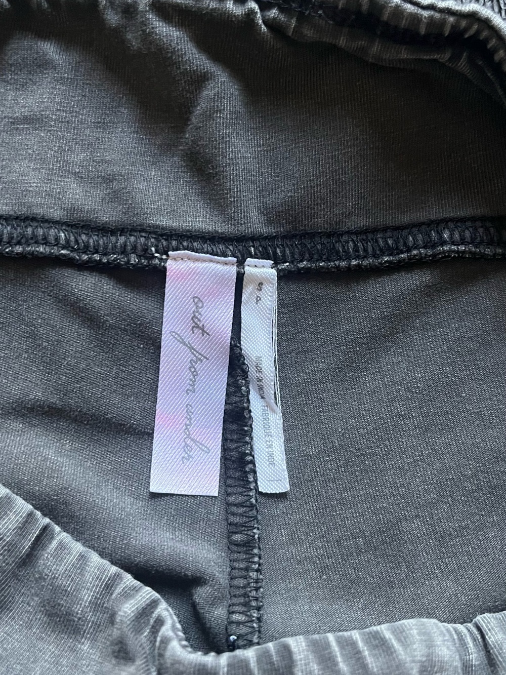 Urban Outfitters Charcoal High-Rise Flare Pants - Picture 4 of 5